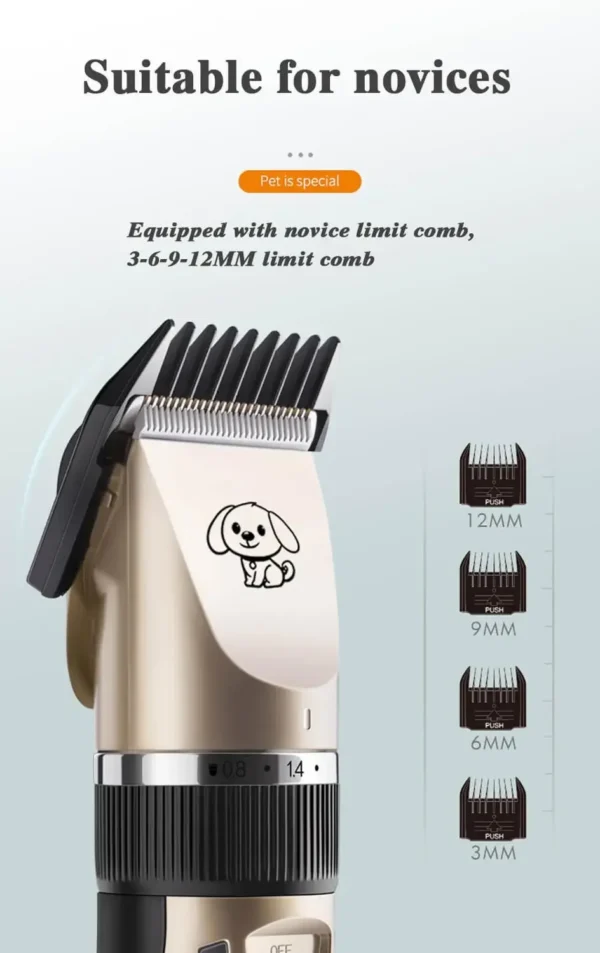 Low-Noise Cat Clippers - Pet Grooming Tool for Haircuts - Image 4