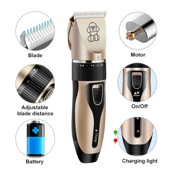 Cat Clippers – Cordless Grooming Trimmer Set - Image 6