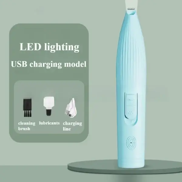 Cat Clippers: Cordless Low Noise Pet Trimmer for Paws - Image 2