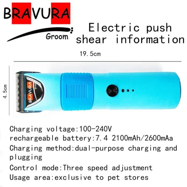 Cat Clippers: High-Power Electric Shaver for Pets - Image 4