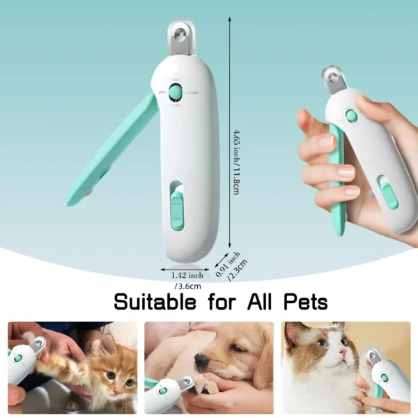 Cat Clippers with Adjustable Hole for Pet Grooming - Image 2