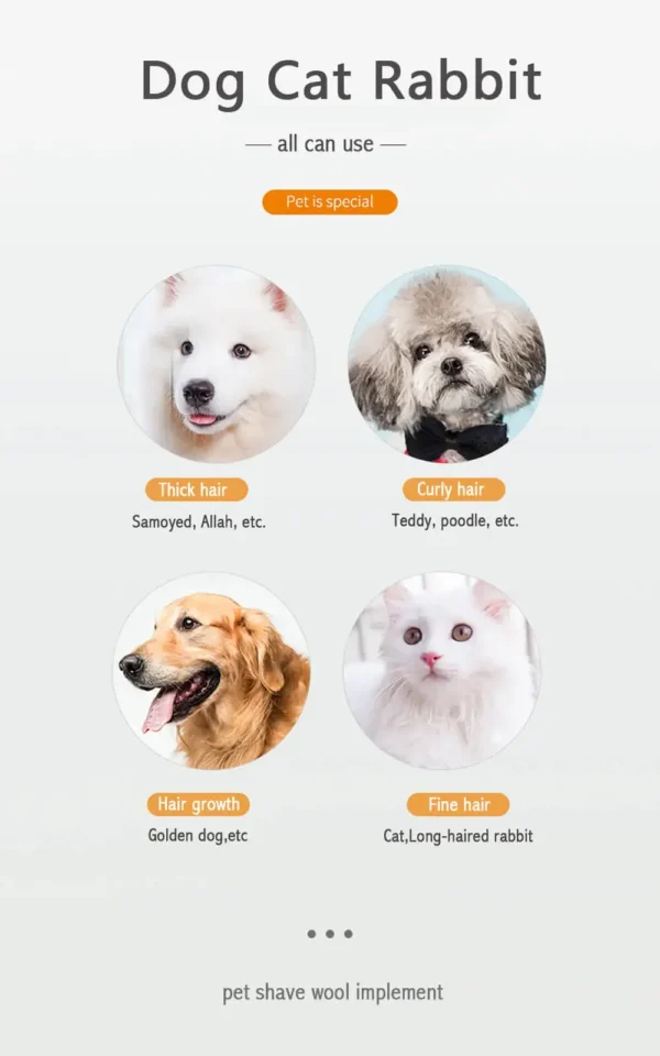 Low-Noise Cat Clippers - Pet Grooming Tool for Haircuts - Image 6