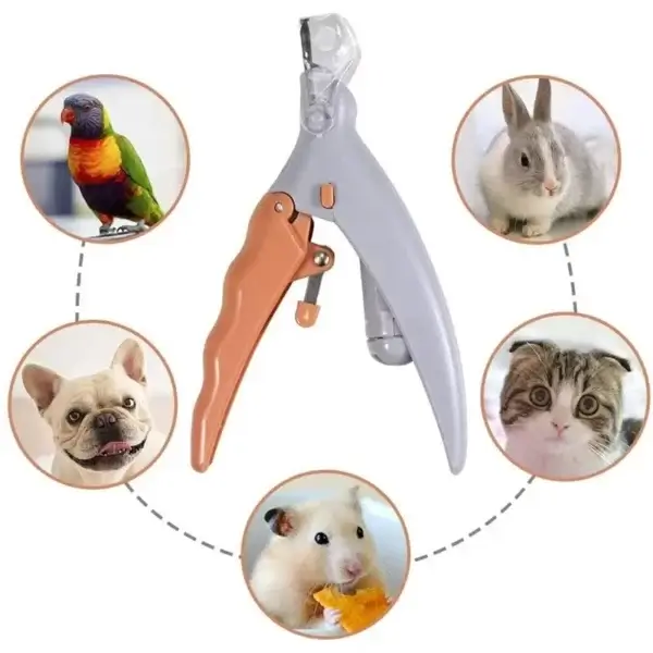 Cat Clippers Multifunction Nail Trimmer with LED Light - Image 2