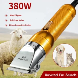 380W Cordless Cat Clippers for Dogs, Rabbits and Sheep