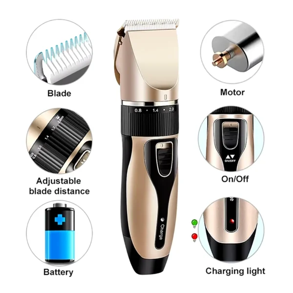 Cat Clippers Cordless Grooming Trimmer Set - Image 3