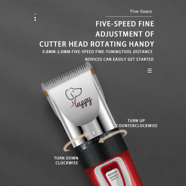 Cat Clippers Electric Grooming Trimmer With Ceramic Blade - Image 3