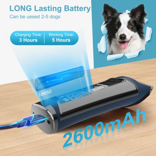 Cat Clippers: Low Noise Grooming Trimmer for Pets - Image 5
