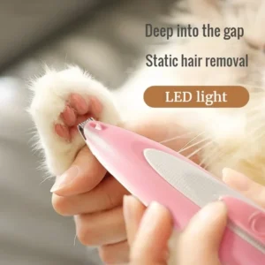 Cat Clippers: Electric Mute Pet Claw & Foot Shaver