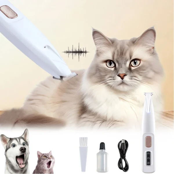 Cat Clippers Portable Nail Grinder with LED Light