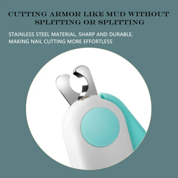 Cat Clippers LED Light with Safety Lock for Pets - Image 4