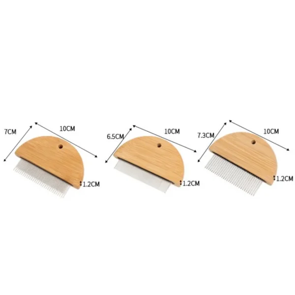 Cat Clippers Wooden Comb for Dense Hair & Cleaning - Image 6