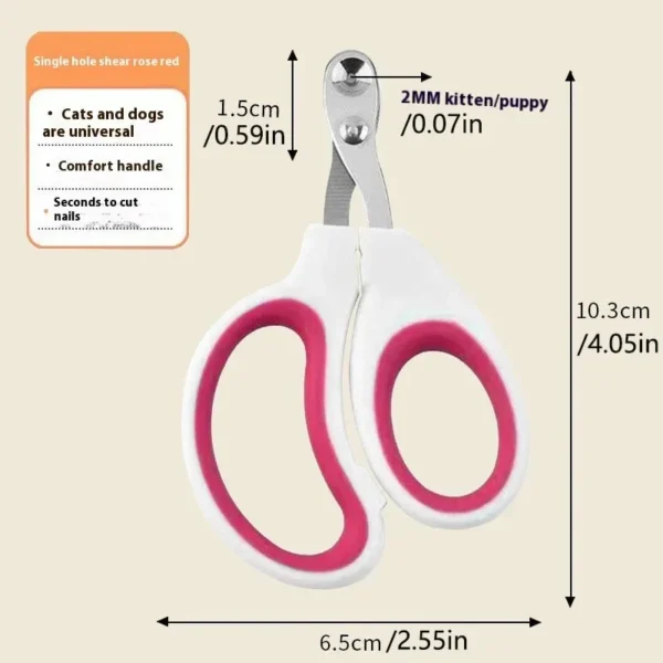 Cat Clippers – Anti-Bleeding, Safe Nail Clippers for Pets - Image 4