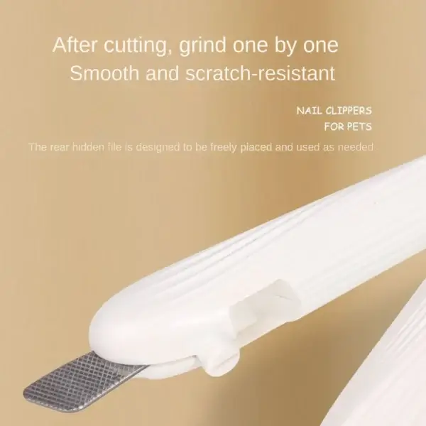 Cat Clippers with LED Light & Nail File for Grooming - Image 5