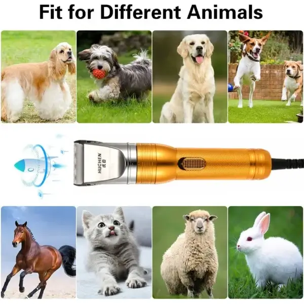 Cat Clippers: 380W Cordless Trimmer for Pets & Carpets - Image 2