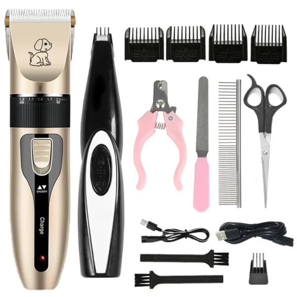Cat Clippers: Electric Pet Grooming Kit for Dogs and Cats