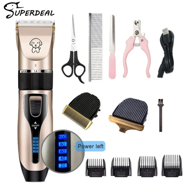 Cat Clippers: Cordless Rechargeable Grooming Trimmer
