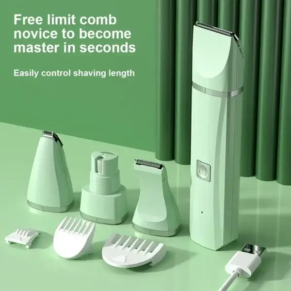Cat Clippers - 3 in 1 Electric Trimmer with 4 Blades. - Image 5