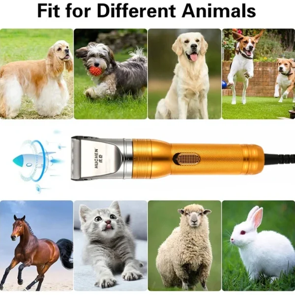 380W Cordless Cat Clippers for Dogs, Rabbits and Sheep - Image 2