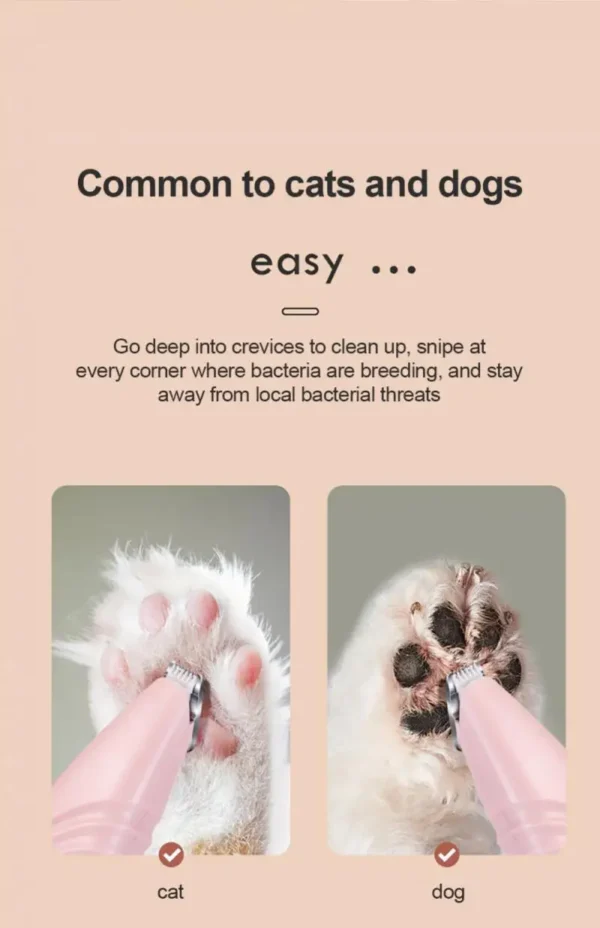 Cat Clippers – Electric Pet Hair Trimmer for Grooming - Image 3